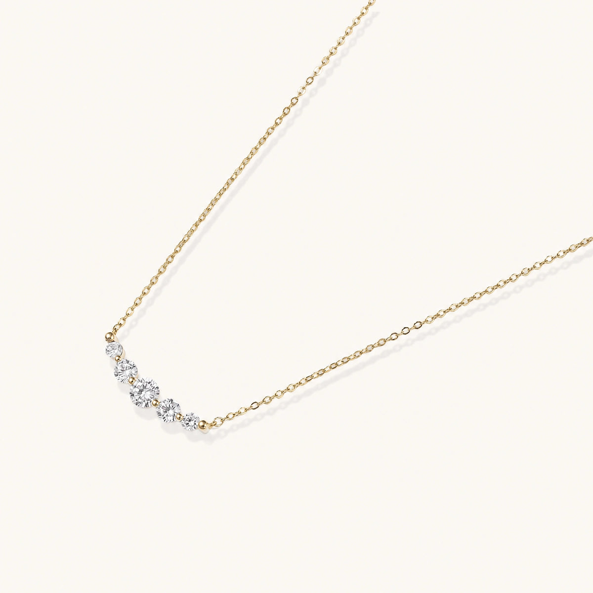 Golden Arc Necklace